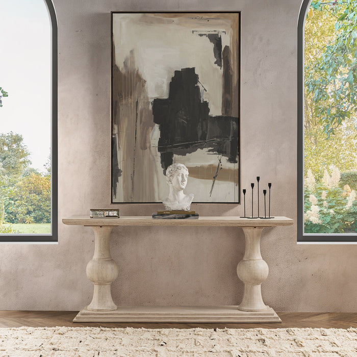 Hera - Console Table - Creamwood