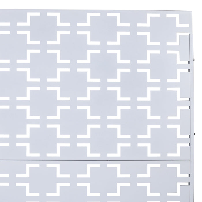 Outdoor & Indoor Metal Privacy Freestanding Decorative Screen