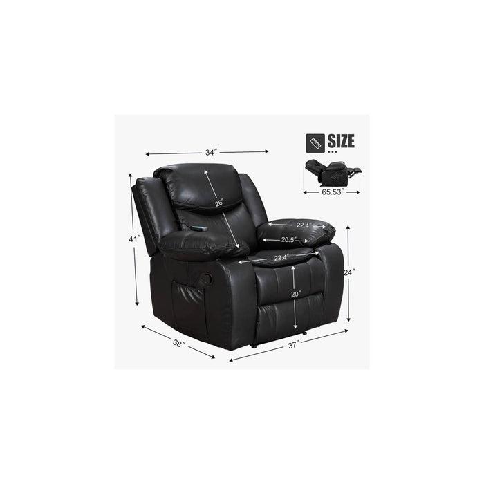 Recliner Chair With Vibration And Heating