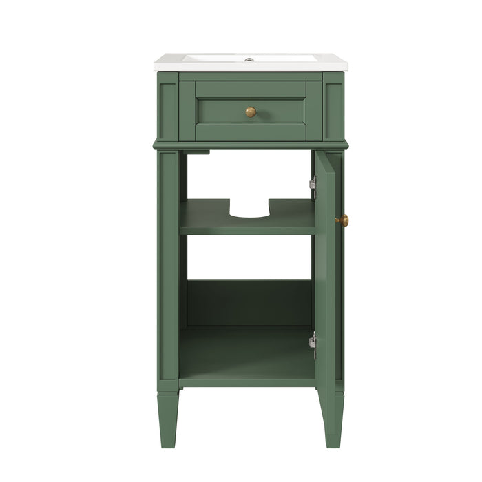 French Style Bathroom Vanity With Sink