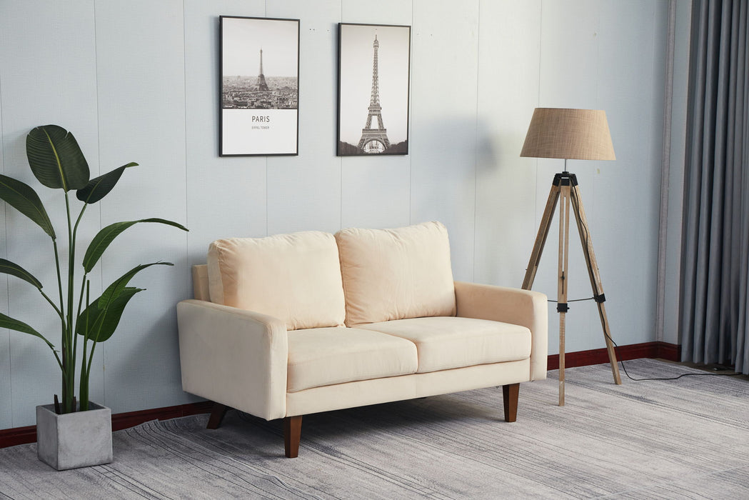 Comfortable Loveseat With Durable Construction