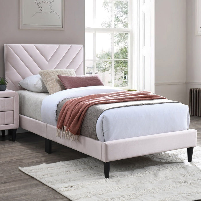 Bed Set With Adjustable Headboard