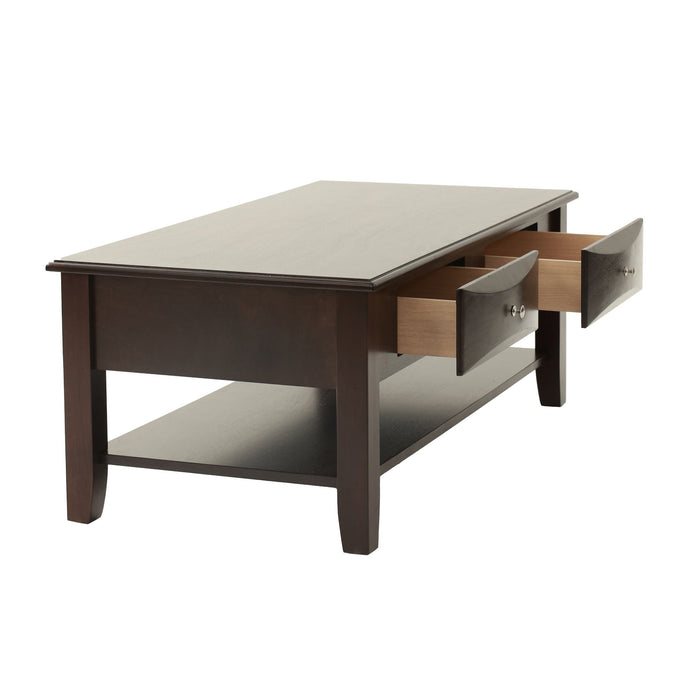 Simple Style Table With Shelf