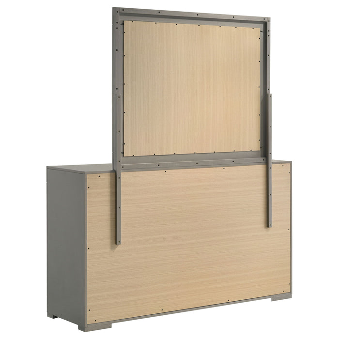 Pierce - 6 Drawer Dresser And Mirror