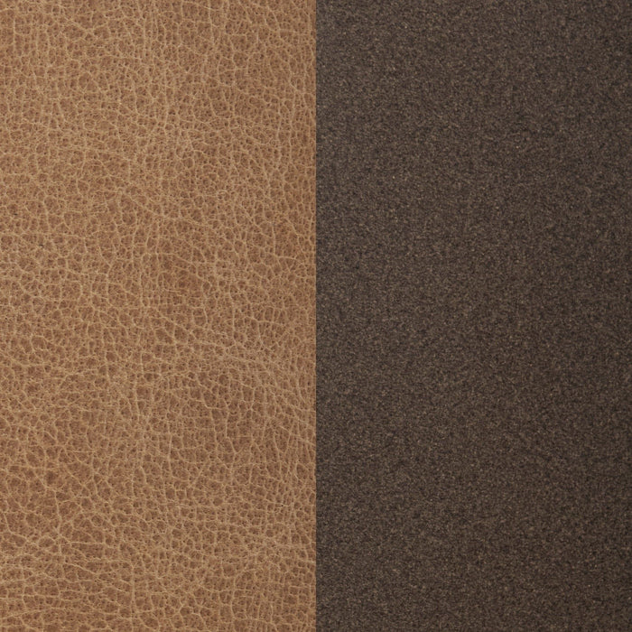 Clair - Leather Round Table