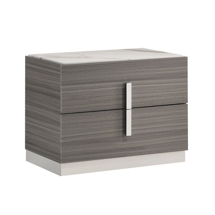 Altima - 2 Drawer Nightstand - Gray