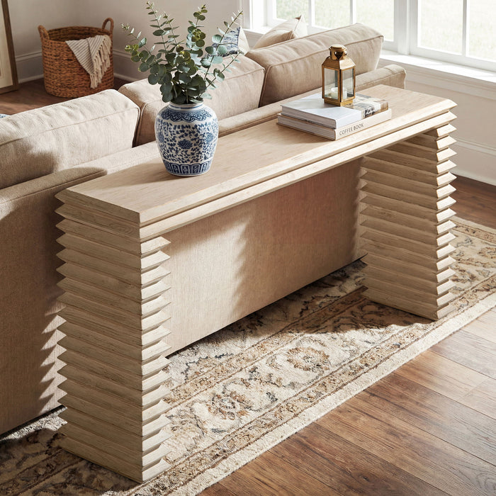 Veda - Geometric Waterfall Table