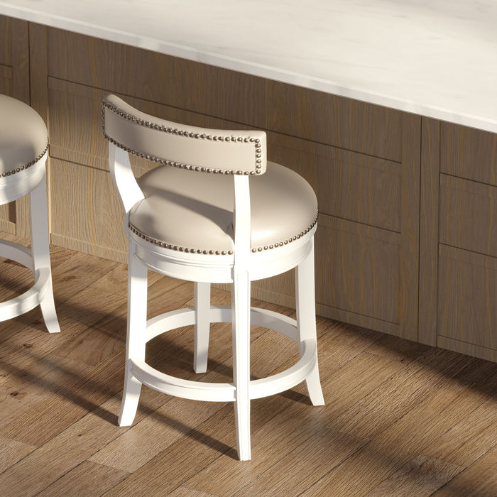 Stool & Upholstered Seat And Back