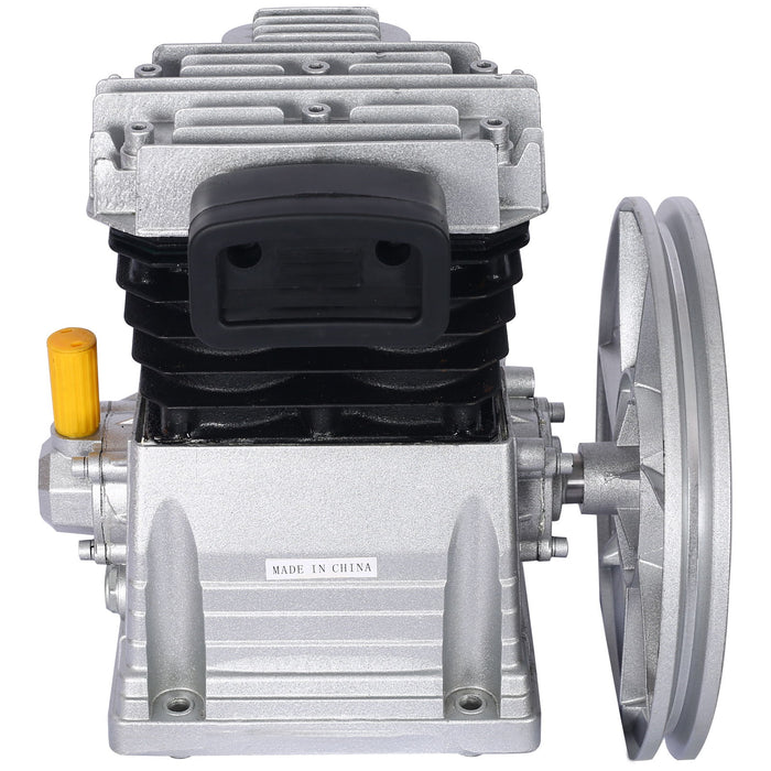 Piston 2Hp Air Compressor Head Pump 115Psi 1.5Kw - Silver