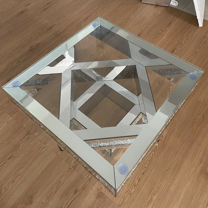 Coffee Table - Silver - Mirror