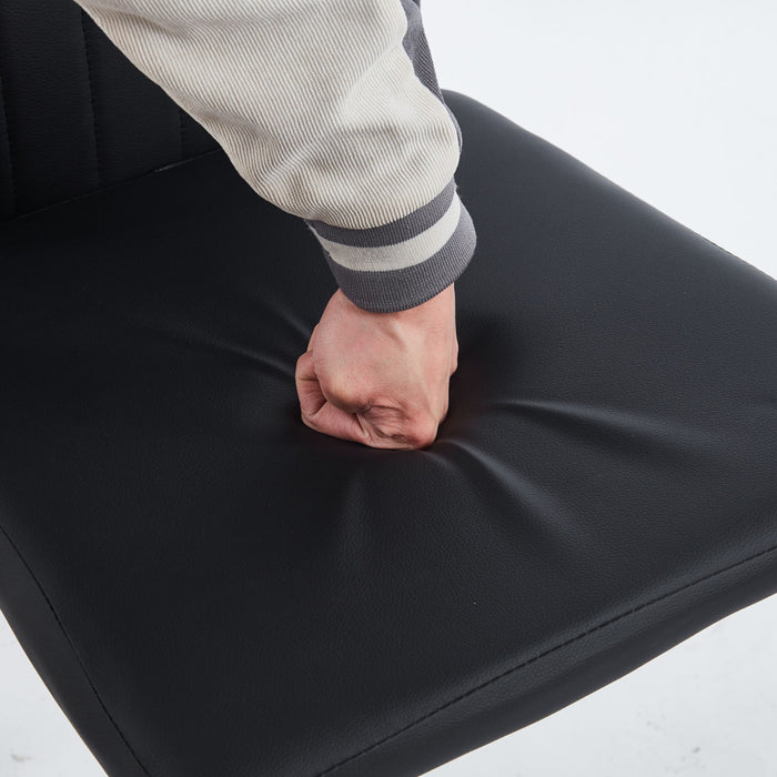 Dining Chair (Set of 4) - Golden Black