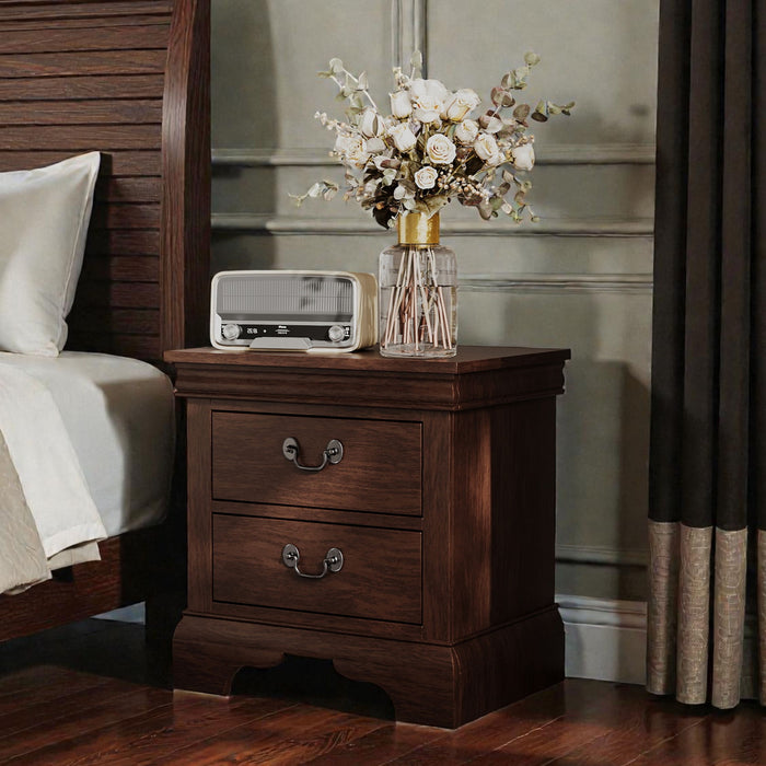 Nightstand With 2 Drawers