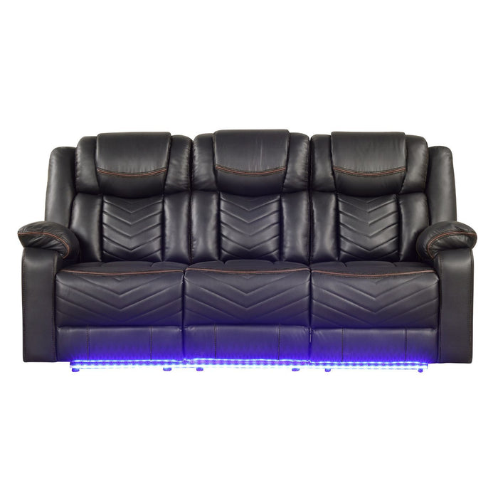 Challenger - LED Power Recliner Sofa