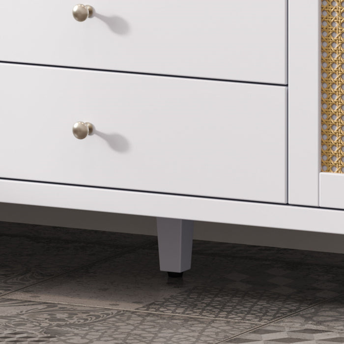 Modern Bathroom Vanity With Sink, Soft Close Drawers