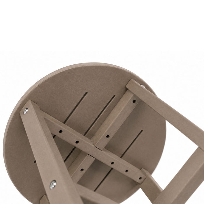 Round Outdoor Side Table