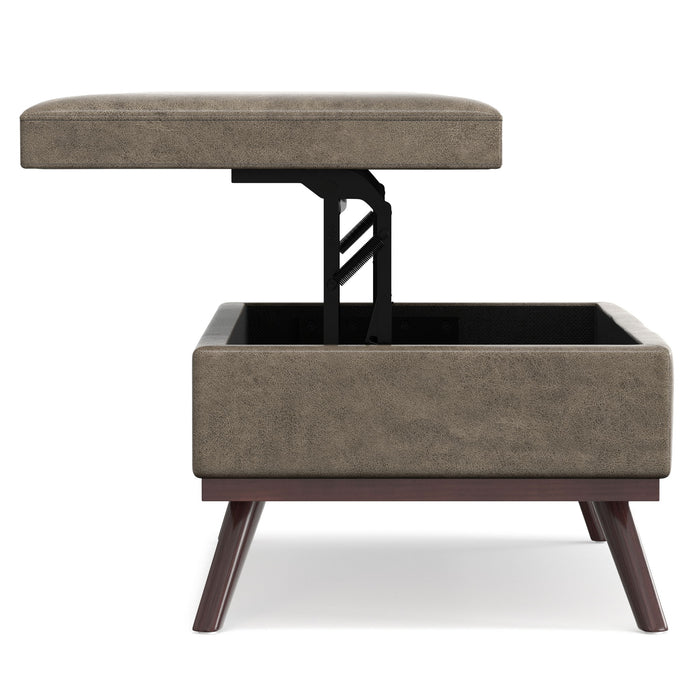 Owen - Multifunctional Square Coffee Table Storage Ottoman