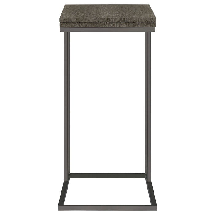 Mortimer - Snack Table With Expandable Top - Gray