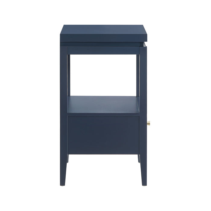 Olana -1 Drawer Nightstand With Floating Top Design