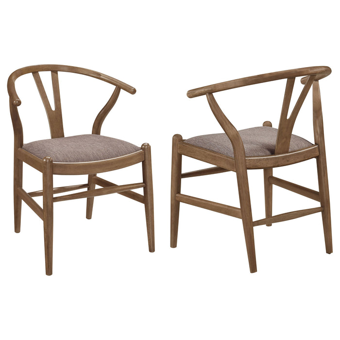 Guinea - Dining Side Chair (Set of 2) - Walnut