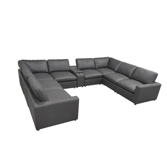 Large Upholstered Seating Modular Sectional