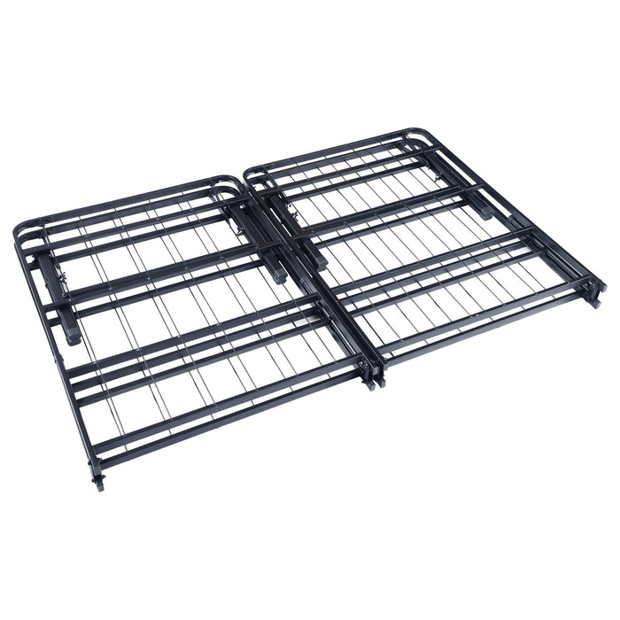 Andell - Eastern King Mattress Support Platform Bed - Black