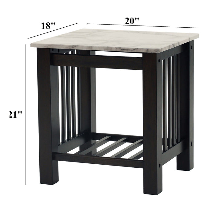 Table Open Storage Shelf