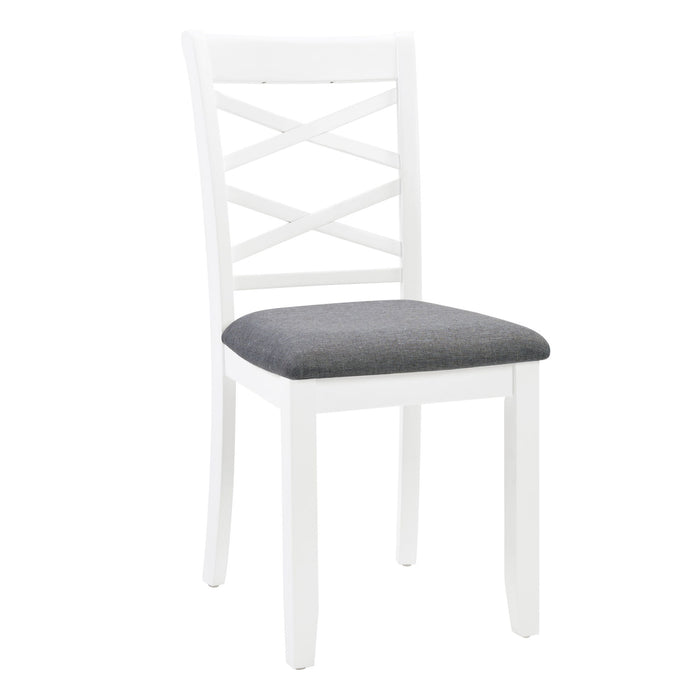 Elegant 6 Piece Dining Table Set With 4 Chairs And Bench