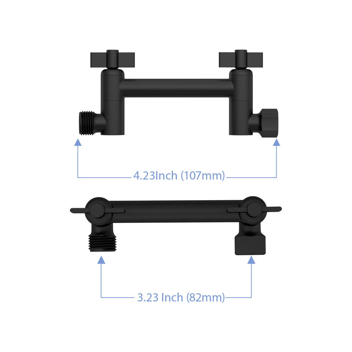 Sleek Design Stainless Steel Shower Arm Extension