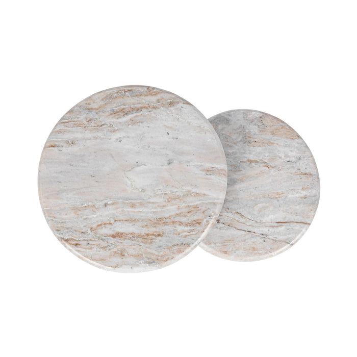 Huxley - Marble Round Accent Table
