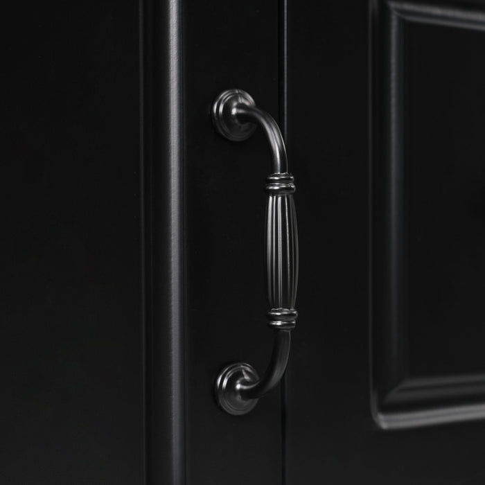 Retro Bathroom Vanity With Sink, Soft Closing Cabinet & Drawers