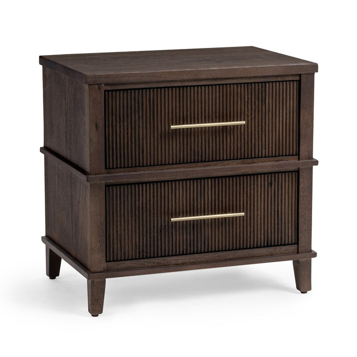 Westlake - 2-Drawer Nightstand - Kona Brown