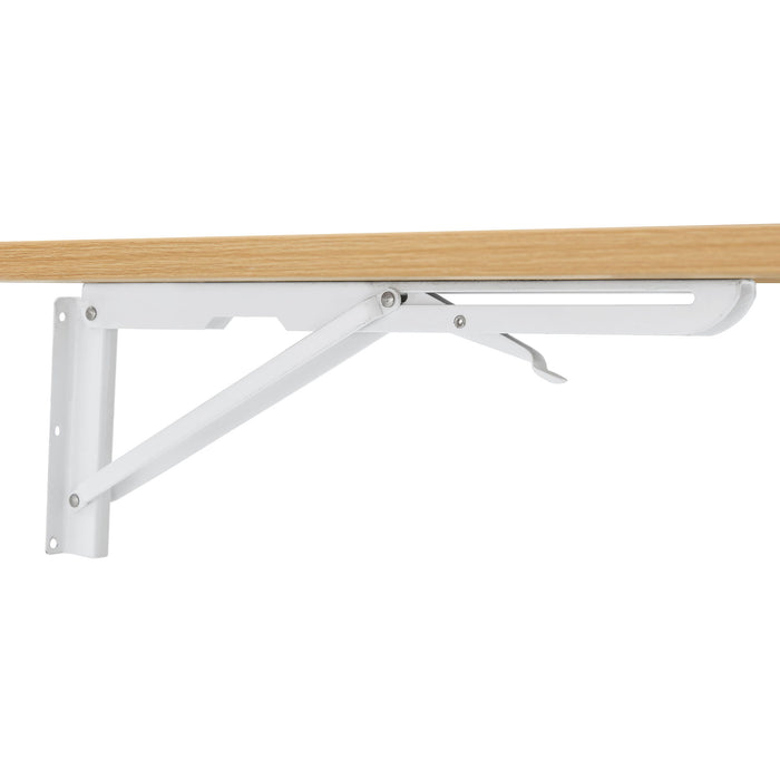 Folding Table Wall Mounted Folding Table For Small Spaces, Fold Down Desk, Workbench