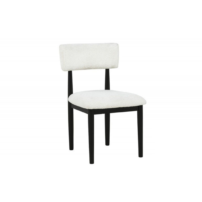 Contemporary Upholstered Dining Chairs (Set of 2)