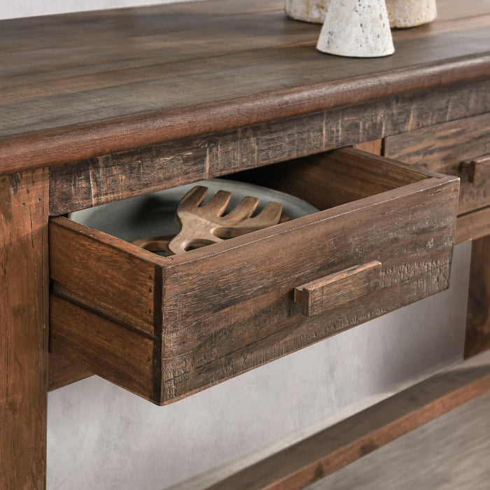 Ezra - Reclaimed Wood Console Table