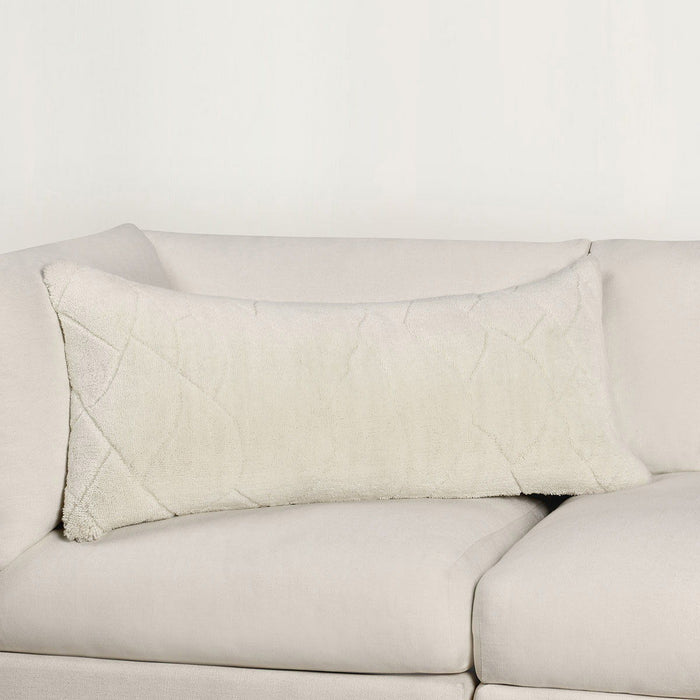 Mercer - 22" x 22" RN Pillow - Ivory
