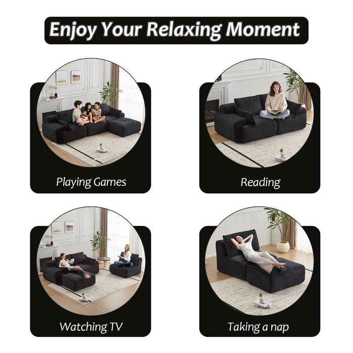 Compressed Sofa, Large Sectional Couches For Living Room