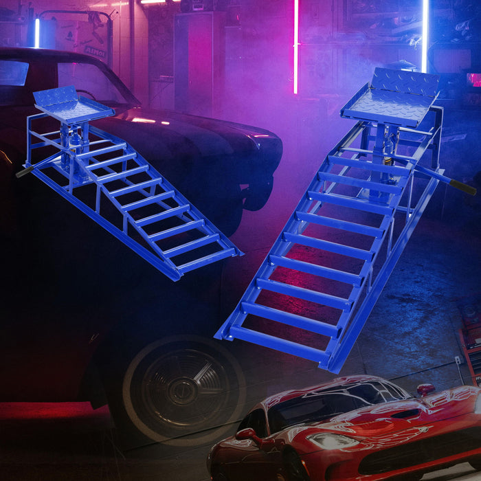 Suxidi - 5 Ton Auto Car Truck Service Ramps Lifts, Hydraulic Automotive Lift