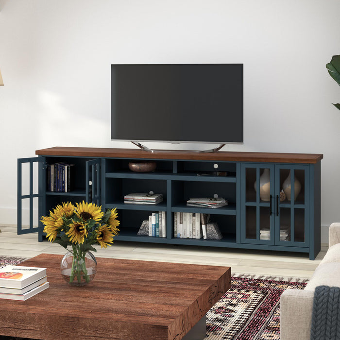 TV Stand Console & Cable Management