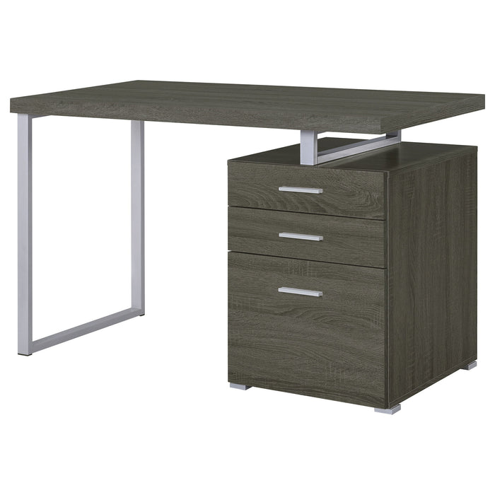 3 Drawer Reversible Office Desk