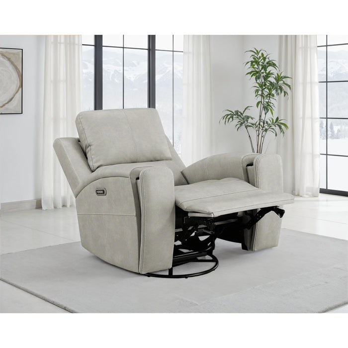 Boyce - Triple Power Swivel Recliner With Independent Adjustments
