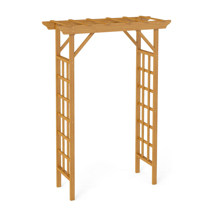 Wedding Arbor With Trellis Design