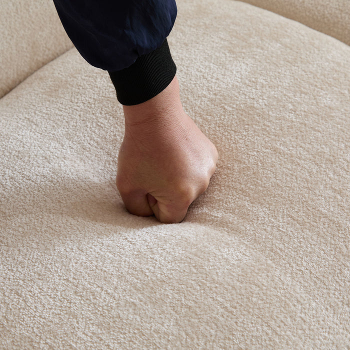 Tonson - 3 Seater Sofa, Wave Design