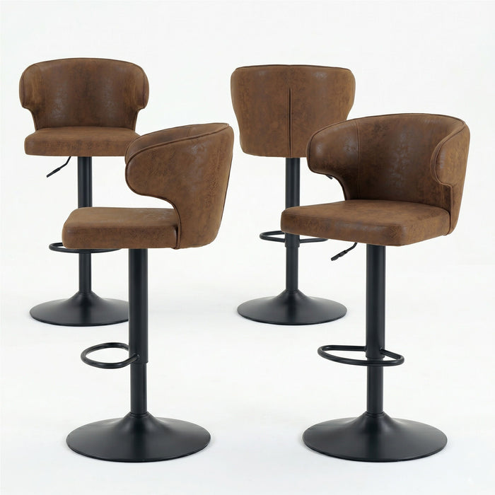 Adjustable Swivel Bar Chair