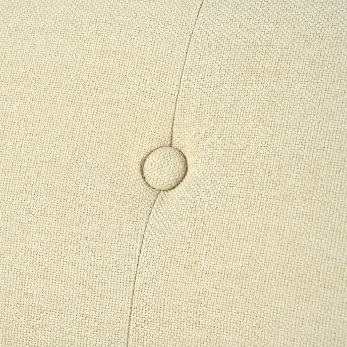 Contemporary Upholstered Club Chair With Button Tufting