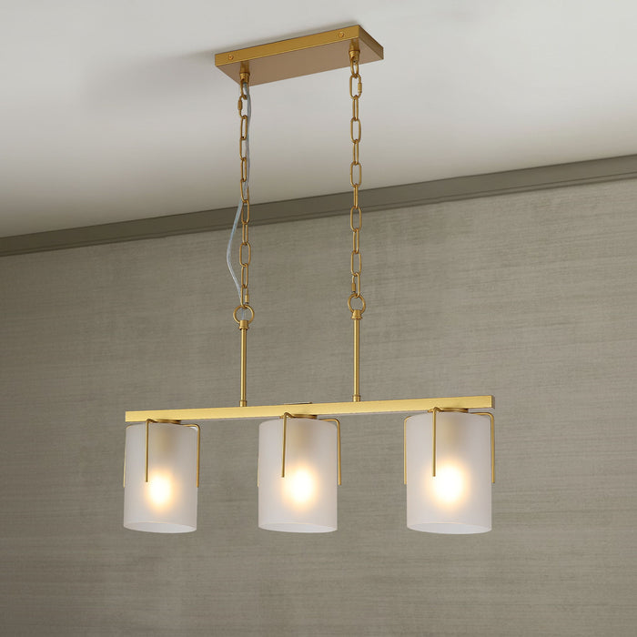 Adjustable Cylindrical Pendant Light