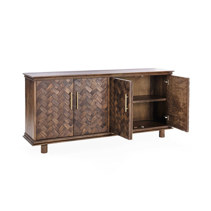 Shira - 4 Door Buffet - Kona Brown