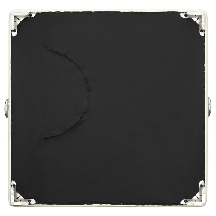 Earline - Upholstered Track Arm Accent Chair - White