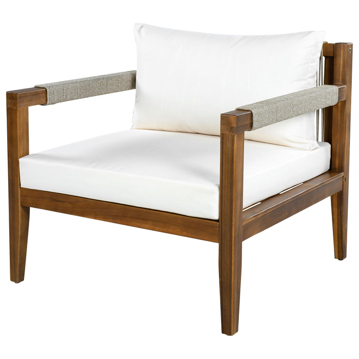 3 Piece Outdoor Sectional Sofa Set