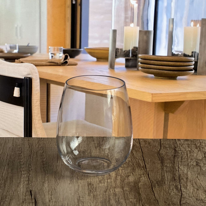 Halo - Oval Tritan Glasses Dof 18Oz, Bpa Free Plastic Water Tumblers (Set of 4) - Clear