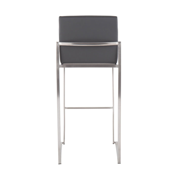 Fuji - Contemporary And Modern Elegance High Back Barstool